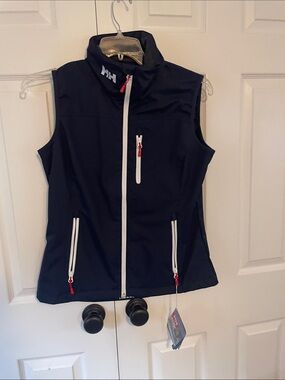 Helly Hansen Navy Blue Vest with White Trim
